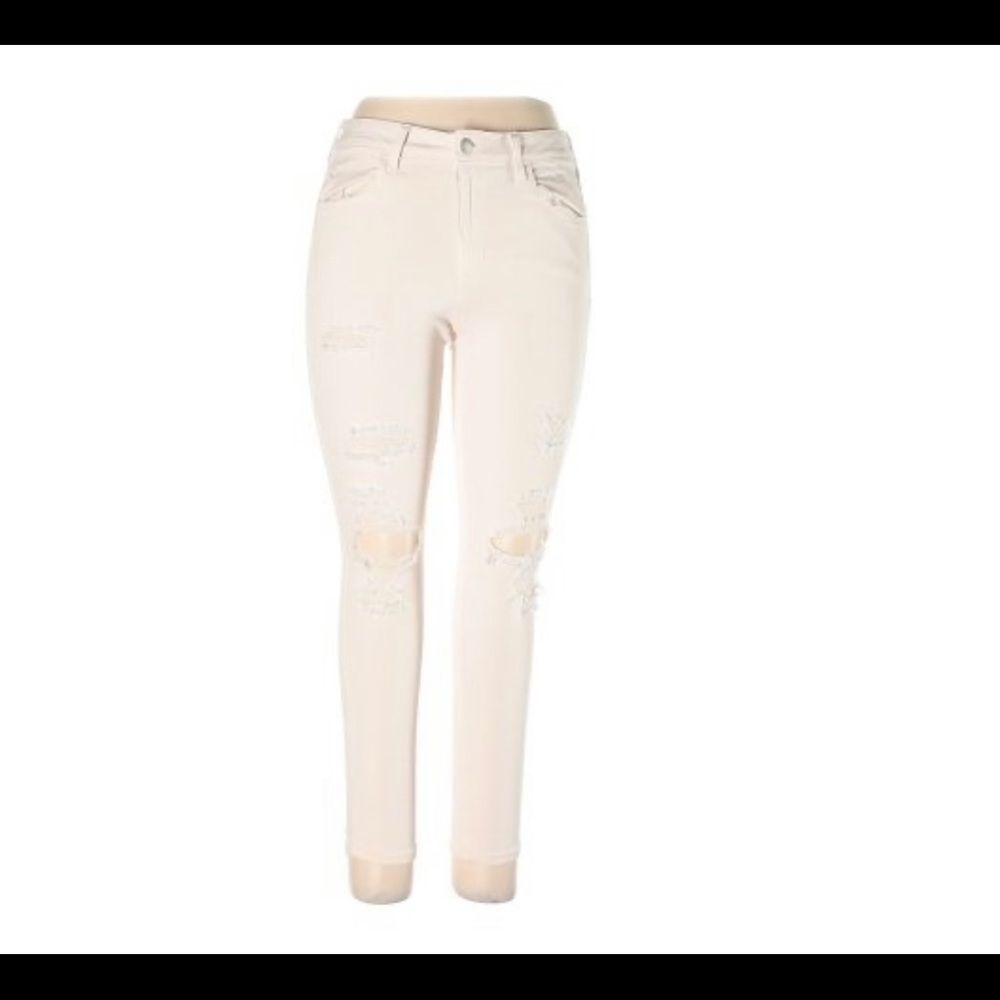 COPY - American Eagle Outfitters Distressed White Jeggings